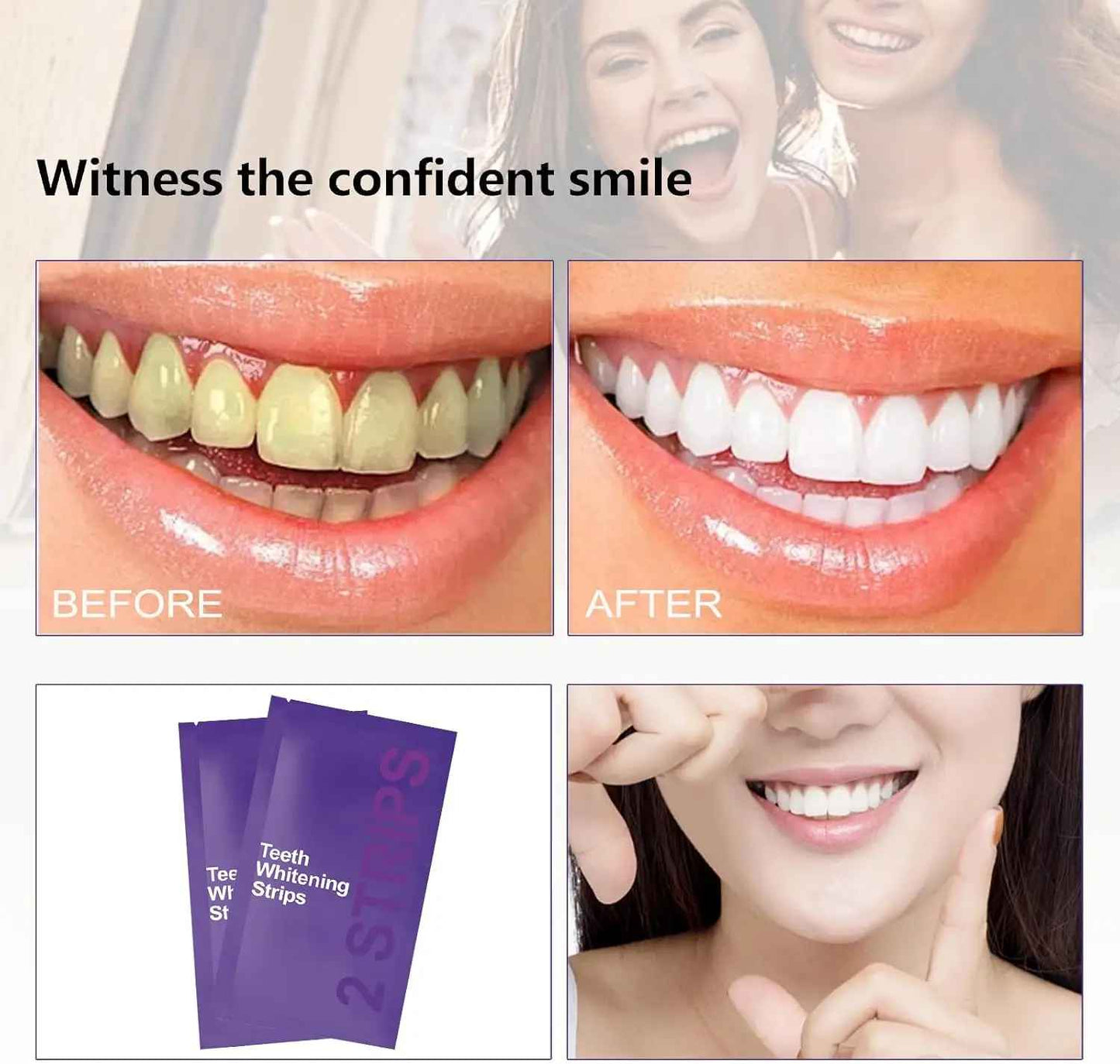 white smile